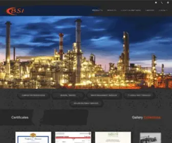 Binsuhail.com(Bin Suhail International General Trading & Representation of Companies) Screenshot