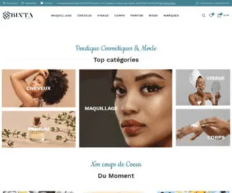 Bintabeauty.com(Boutique Cosmétiques & Mode) Screenshot