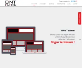 Bintajans.com(BİNT Ajans) Screenshot