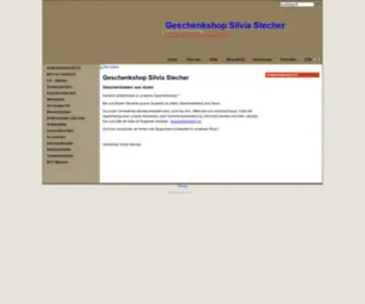 Bintang.ch(Geschenkshop Silvia Stecher) Screenshot