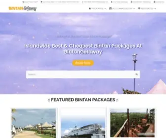 Bintangetaway.com(Best & Cheapest Bintan Packages) Screenshot
