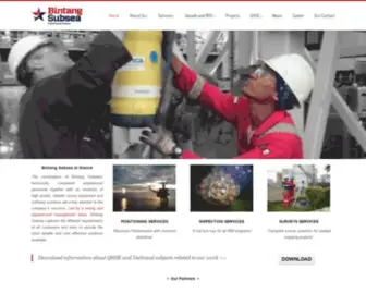 Bintangsubsea.com(Bintang Subsea Group Website) Screenshot