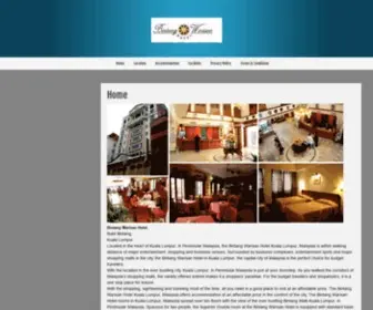 Bintangwarisan.com(Hotel Kuala Lumpur) Screenshot