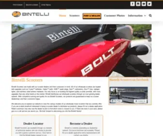 Bintelliscooters.com(Bintelli Scooters) Screenshot