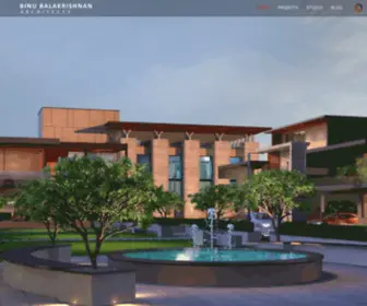 Binubalakrishnanarchitects.com(BINU BALAKRISHNAN ARCHITECTS) Screenshot