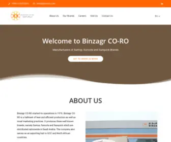 Binzagrcoro.com(CO-RO LTD) Screenshot