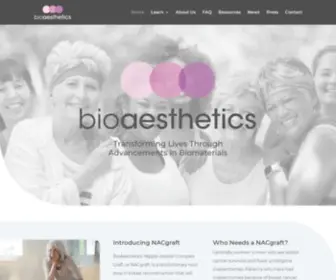 Bio-Aesthetics.com(BioAesthetics) Screenshot