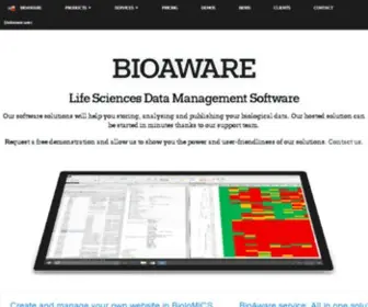 Bio-Aware.com(Bioaware) Screenshot