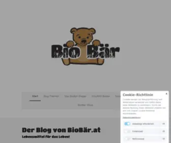 Bio-Baer.at(Bio Österreich Blog) Screenshot