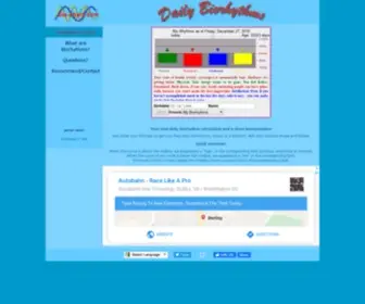 Bio-Chart.com(Check your Biorhythms (free biochart/biorythm)) Screenshot