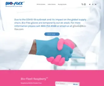 Bio-Flex.com(Because your life is in your hands) Screenshot