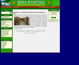 Bio-Forme.fr(Compléments alimentaires) Screenshot