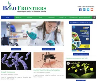 Bio-Frontiers.com(India's 1st Ever Bi) Screenshot