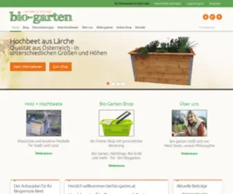 Bio-Garten.at(Hochbeet aus Holz) Screenshot