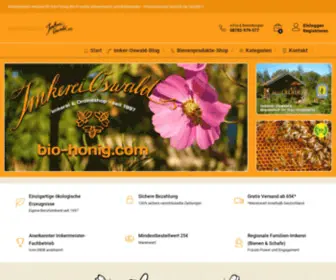 Bio-Honig.com(Imkerei) Screenshot