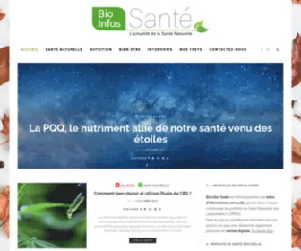 Bio-Infos-Sante.fr(Bio Infos Santé) Screenshot