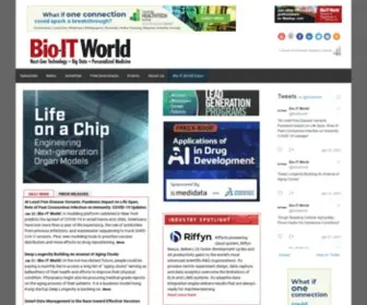 Bio-Itworld.com(Bio-IT World) Screenshot