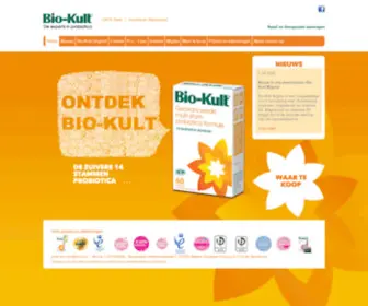 Bio-Kult.nl(De probiotica voor het hele gezin) Screenshot