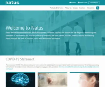 Bio-Logic.com(Natus) Screenshot