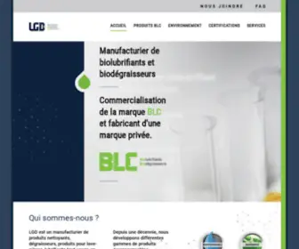 Bio-Lubcanada.com(Manufacturier biolubriﬁants et biodégraisseurs) Screenshot