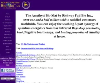 Bio-Mat.com(Richway Amethyst Bio) Screenshot