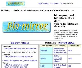 Bio-Mirror.net(Bio-Mirror @) Screenshot