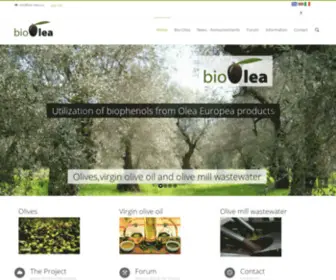 Bio-Olea.eu(Bio-olea Project) Screenshot