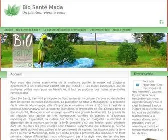 Bio-Sante-Mada.com(Bio Santé Mada) Screenshot