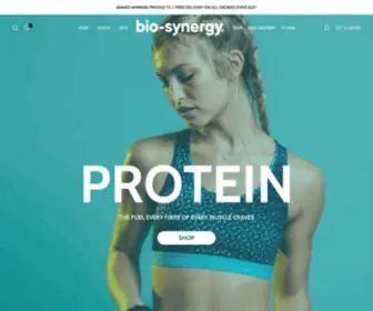 Bio-Synergy.co.uk(Home) Screenshot