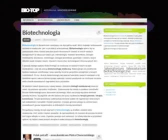 Bio-Top.pl(Biotechnologia) Screenshot