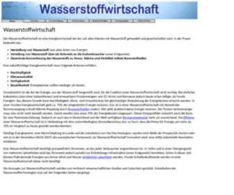 Bio-Wasserstoff.de(Bio Wasserstoff) Screenshot