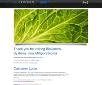 Biocontrolsys.com(BioControl) Screenshot