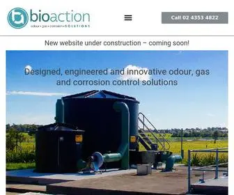 Bioaction.com.au(Odour And Corrosion Control Systems) Screenshot