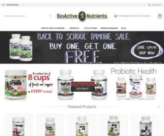 Bioactivenutrients.com(BioActive Nutrients) Screenshot