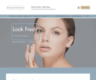 Bioaesthetica.co.uk(Aesthetic Salon) Screenshot