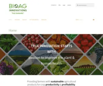 Bioaginnovations.com(Primary BioAg Innovations™) Screenshot