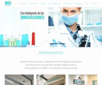 Bioanalizate.com.ar(Mar del Plata) Screenshot