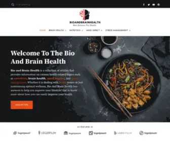 Bioandbrainhealth.com(Home) Screenshot