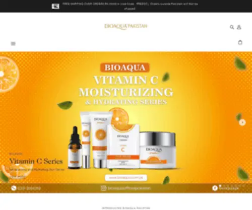 Bioaqua.com.pk(BIOAQUA PAKISTAN) Screenshot