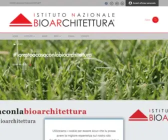 Bioarchitettura-Network.it(INBAR Istituto Nazionale BioARchitettura) Screenshot