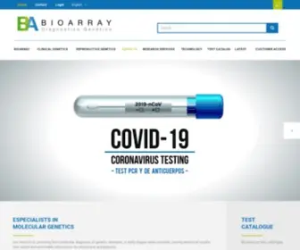 Bioarray.es(Investigación Genética) Screenshot
