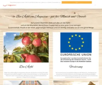 Bioaugustin.de(Bio-Obst Augustin GmbH & Co) Screenshot