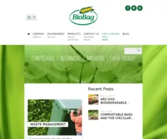 BiobagWorld.com(Composting of food waste) Screenshot