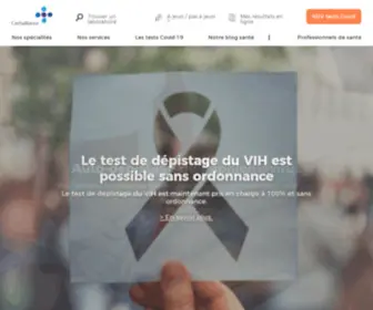 Biobaie.com(Cerballiance) Screenshot