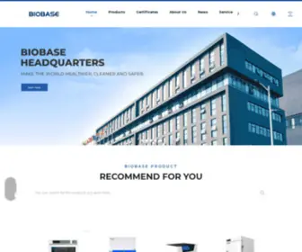 Biobase.cc(BIOBASE,Medical Equipment, Scientific Instruments) Screenshot