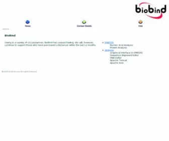 Biobind.com(Biobind) Screenshot