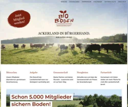 Bioboden.de(Bioboden) Screenshot