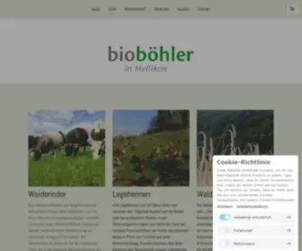 Bioboehler.ch(Weiderinder) Screenshot