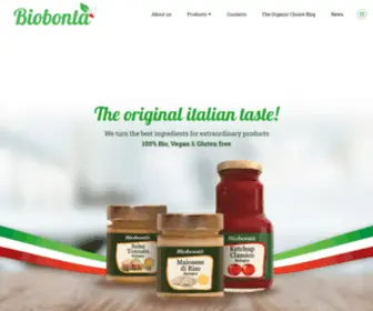 Biobonta.com(Home) Screenshot