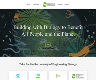 Biobricks.org(BioBricks Foundation) Screenshot